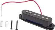 ERINGOGO 1 Set Portable Acoustic Guitar Pickup Compact Design for Sound Control Easy Installation Staggered Pole Structure for Electric Guitars and Instruments Avoids Feedback