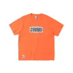 CHUMS LOGO BBQ T-SHIRT短袖T恤 橘色 CH112224D001