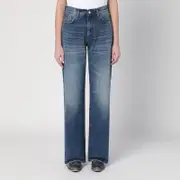 [HAIKURE] Korea blue washed jeans 25 Blue