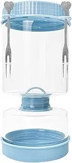 Pickle Holder with Strainer, Pickle Jar with Lid, Pickle Container Pickle Jar | Pickle Juice Separator, Pickle Keeper Glass Pickle Jar with Leak Proof Lid, Food Storage Kitchen Jar