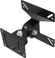 MERRYHAPY 1 Set Wall Mounted Tv Bracket Wall Tv Mount Tv Swivel Wall Mount Tv Mounts for Corners Wall Mount Tv Bracket Tv Stand Mount Television Wall Mount Corner Tv Mount Iron Black