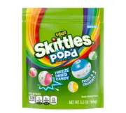 SKITTLES POP'D Sour Freeze Dried Candy - 5.5 oz Bag