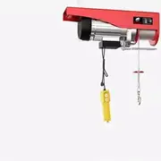 Waterproof Electric Winch Boat Trailer Winch Electric Hoist 220V Crane Household Small Lift Hoist Portable Remote Control Hoist Crane With Wire 300KG