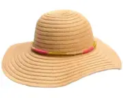 I.N.C. INTERNATIONAL CONCEPTS Woven Trim Adjustable Floppy Hat, NWT