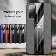 For Samsung Galaxy S22 Ultra S21 S20 FE Slim Fit TPU Bumper PU Leather Back Case