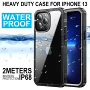 For iPhone 13 12 11 Pro Max Mini Shockproof Heavy Duty Full-body Slim Case Cover