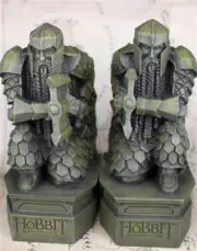 Bookends The Lonely Mountain Smaug Hobbit Lord of The Rings Dwarf Axe Ver. Stock
