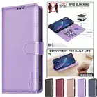 For Samsung S25 Ultra S24 S23 S21 FE Magnetic Leather Luxury Wallet Case Cover