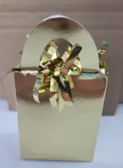 Gold Mini Tote Balloon Weights, 5.5oz