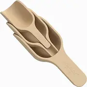 Inspire My Play - 3 x Silicone Nesting Scoops - Perfect Accessories for Sensory PlayTray - Tuff Tray Accessories - Early Development & Activity Toys - Montessori Learning Toys - Multi-Purpose Shovel