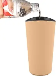 Automobile Trash Bin | Waterproof Automobile Organizers Bucket | Portable Car Interior Accessories, Automotive Cup Holder Bottle Trash Can for Car Doors and Center Consoles