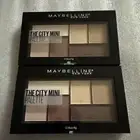 2 Pack Maybelline The City Mini Eyeshadow Palette, Matte About Town, 0.14 oz