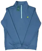 Masters Peter Millar 1/4 Quarter Zip Golf Pullover Jacket Navy X-Large XL ⛳️