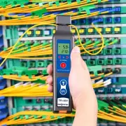 ORIENTEK TFI-40 Optical Fiber Identifier with VFL 8-10KM, Live Fiber Detector