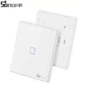 SONOFF T2EU-RF 433mhz Wireless Switch Relay Receiver Module Wall-mounted Panel