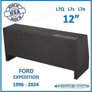 Ford Expedition 1996 - 2024 12" Dual Sub Box Subwoofer Enclosure Solo Baric