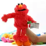 SesameStreet Elmo Plush Hand Puppet Muppet Plush Toy Kid Gift 33CM