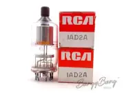 2 Vintage RCA 1AD2A/1BY2A Duodecar Half Wave Rectifier Audio Vacuum Tube Valve-