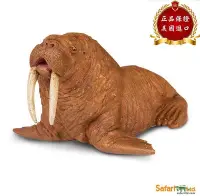 在飛比找Yahoo!奇摩拍賣優惠-《實在購 模型》Safari 美國正品 海象 12CM 原包