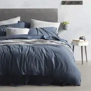 Sheridan Shaws Quilt Cover Set - in Marine
