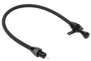 Lokar XTD-3350400FM Hi-Tech Transmission Dipstick - Firewall Mount - Flexible -