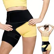 Astorn Hip Brace for Sciatica Pain Relief - Adjustable Groin Compression Support for Thigh,Hamstring,Arthritis,Bursitis and Injuries - Sciatic Nerve Brace for Men & Women for Right Leg -Small/Medium