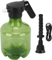 3L Electric Watering Plant Spray Bottle Rotating Nozzle Automatic Garden Sprayer Can for Indoor Outdoor Plants (Green)
