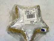 Vintage Star Shaped Glittery Candle 5.5” NEW (Crowley’s)