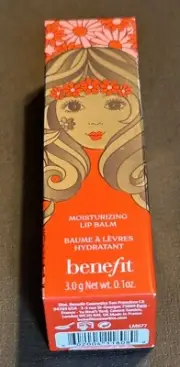 Benefit Moisturizing Lip Balm California Kissin’ Colorbalm 99 Poppy NIB