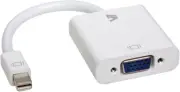 V7 CBL-MV1WHT-5N Mini Displayport (m) to VGA (f) Adapter Cable