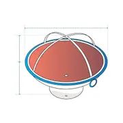 Dome-Shape Fire Pit Custom Covers