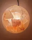 FIRE BOWL SHAPE HIMALAYAN SALT TABLE LAMP PURIFIER ROCK NATURAL IONISER