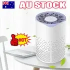 USB Air Purifier UV Sanitize Portable HEPA Filter Home ClTOner Dust Remover JC