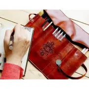 Cheap Sale Travel Cosmetic Make Up Brush Fold Bag Case Roll Holder Purse A.EK
