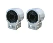 Set of 2 Control Arm Bushing Front Rearward PRO PARTS 61343374 for Saab 9-5 (for: Saab)