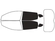 Rvinyl Window Tint Kit Fits Fits Nissan Rogue 2017-2021 (Sport)