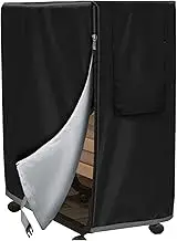 Bed Frame Cover - Folding Bed Storage Cover, Protective Dust Barrier | Cozy Foldable with Zipper, Heavy Fabric for Use, Unive Fit