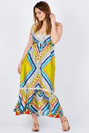 Fun And Maxi Free Dress--CUR-CT5044-40