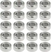 SING F LTD 20 Pieces MR115-ZZ Deep Groove Ball Bearing 5x11x4mm Compatible with Kyosho Compatible with Axial