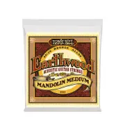 Ernie Ball Earthwood Mandolin Med Loop End 80/20 Bronze Mandolin Strings 10-36