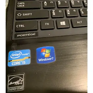 東芝 13吋筆電 Toshiba PORTEGE R930 四核 i5-3210M 8G 120G SSD Win10