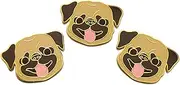 [Novel Merk] Dog Faces Pet Lover – Corgi, Pug, or Other Lapel Pin, Hat Pin & Tie Tack Set with Clutch Back