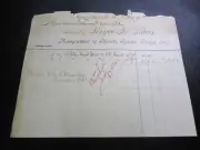 1878 - BRYCE R BLAIR - MANUFACTURER OF SHOVELS - WYOMING PA - BILL HEAD (B1)
