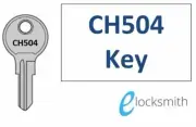 CH504 Key Fits Tool Box, Paddle, Whale Tail Lock, Caravan storage + others