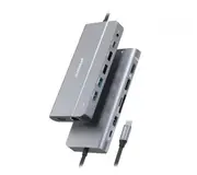 mbeat Elite X14 Triple 4K Display Multi-Port USB-C Hub USB-C 3.2 Gen 2 x 1, Supports USB-C DisplayPort 1.4 (DP-Alt Mode) HDMI 2.0 Version x 2, Max. MB-UCD-X14