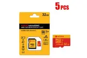 Kodak 5 Piece Microsd Card 32gb To 256gb Class10 U3 V30 Waterproof Mini Tf Card For Surveillance Driving Recorder
