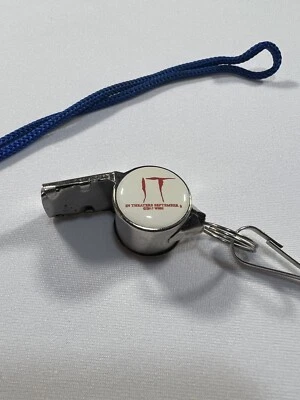 Stephen King IT 2017 movie promo item WHISTLE horror Pennywise