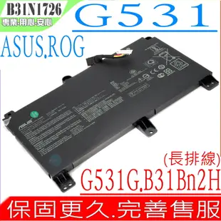 ASUS 電池 華碩 B31N1726 ROG Strix G531,G531GD G531GT,G531GU,G531GV G531GW,B31Bn2H