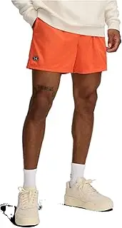 [Under Armour] Essential Mesh Shorts - Men's (1383355-847, Fire/White)