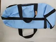 Wintchuk Dog Carrier Tote Bag or Shoulder Bag Mesh Bottom Blue Size Large NWT